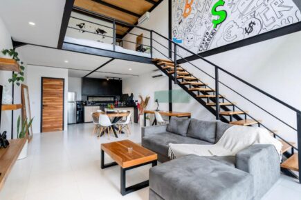 Rumah Loft Industrial di Bandung